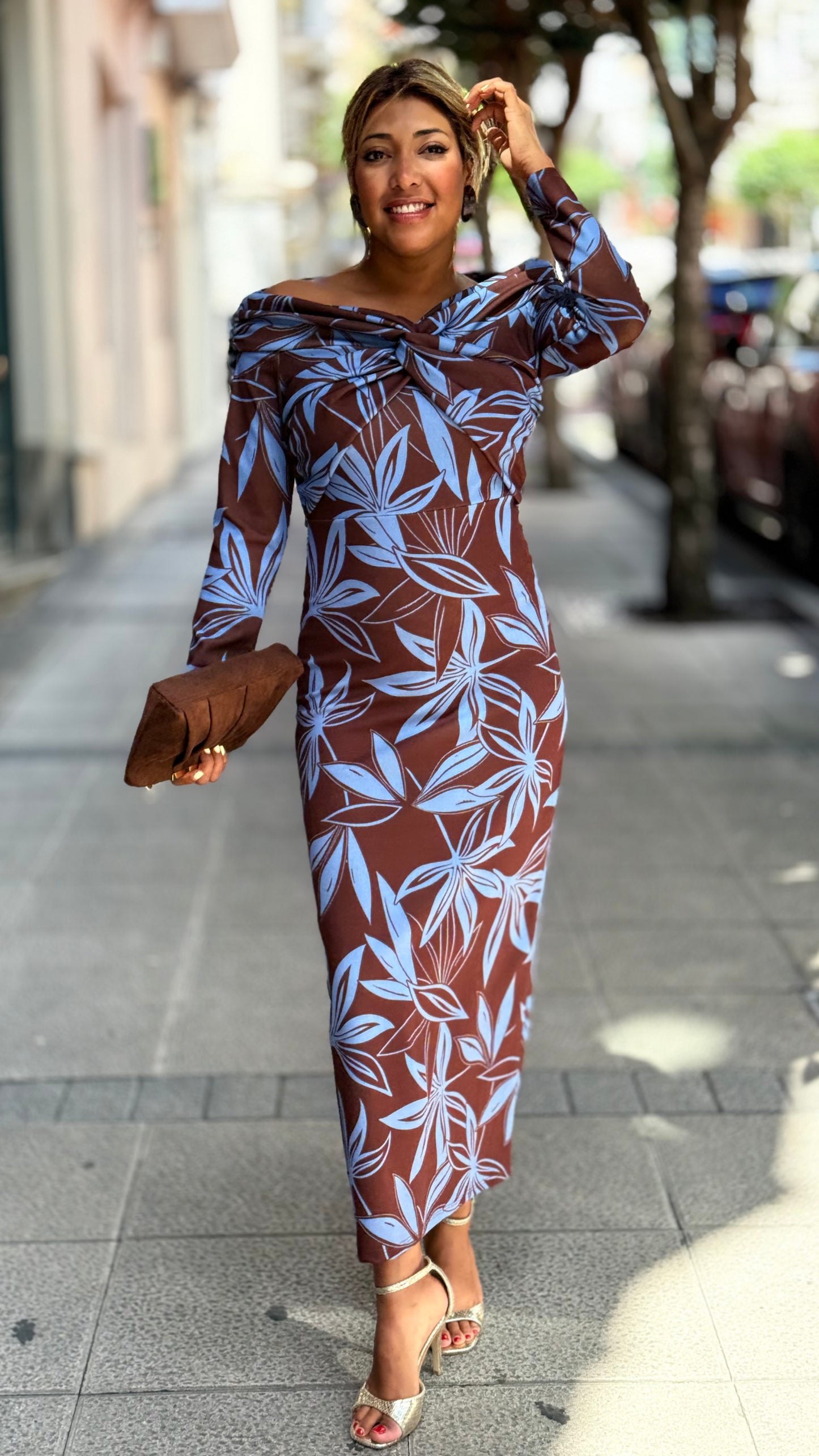 Vestido Shaila Azul