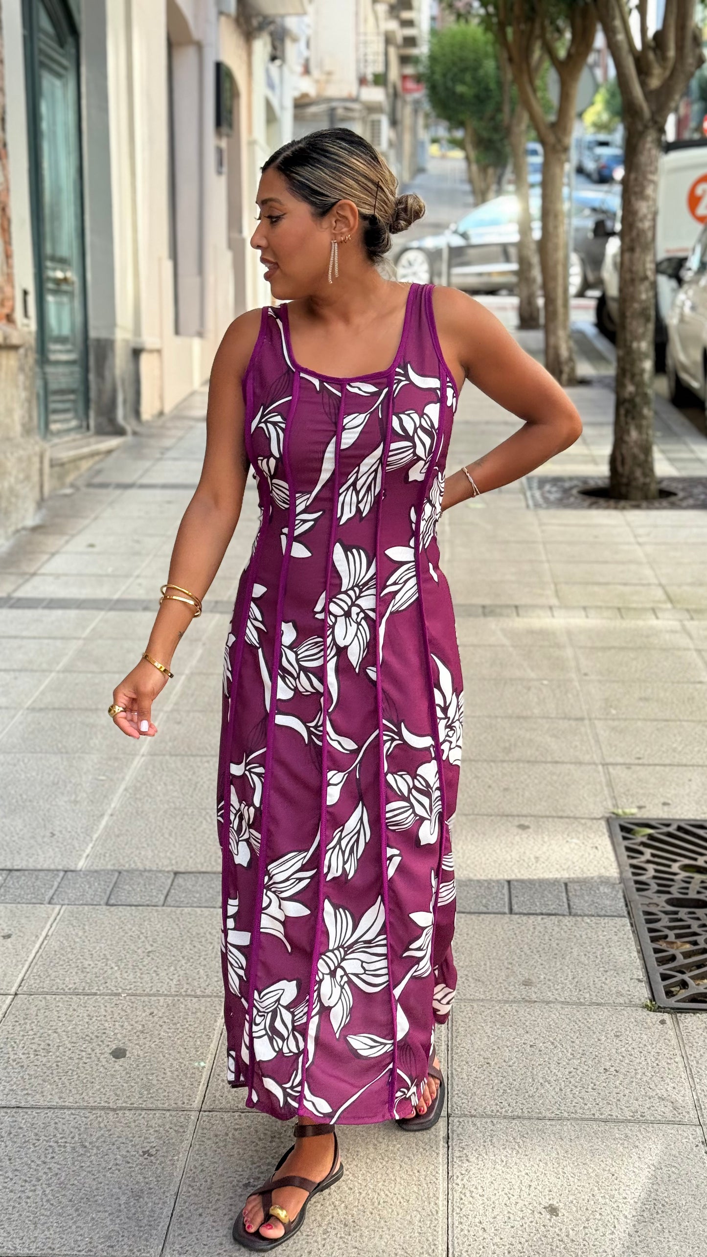 Vestido buganvilla