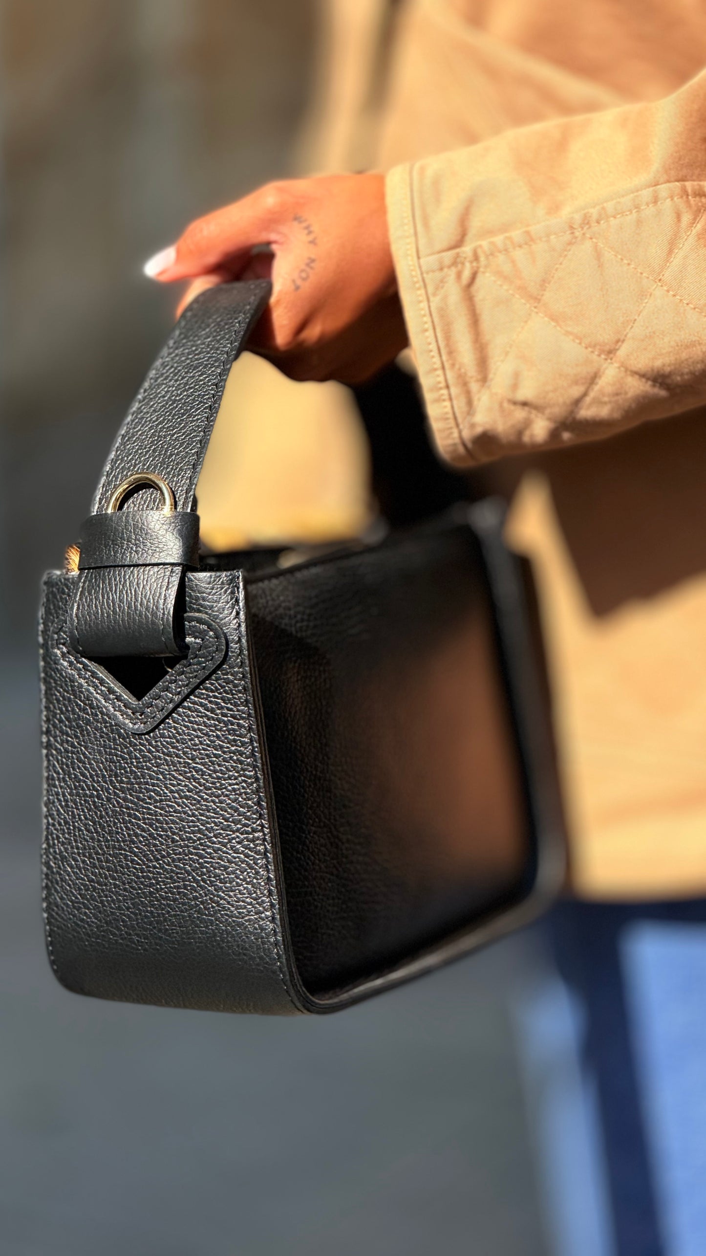 Bolso piel animal print