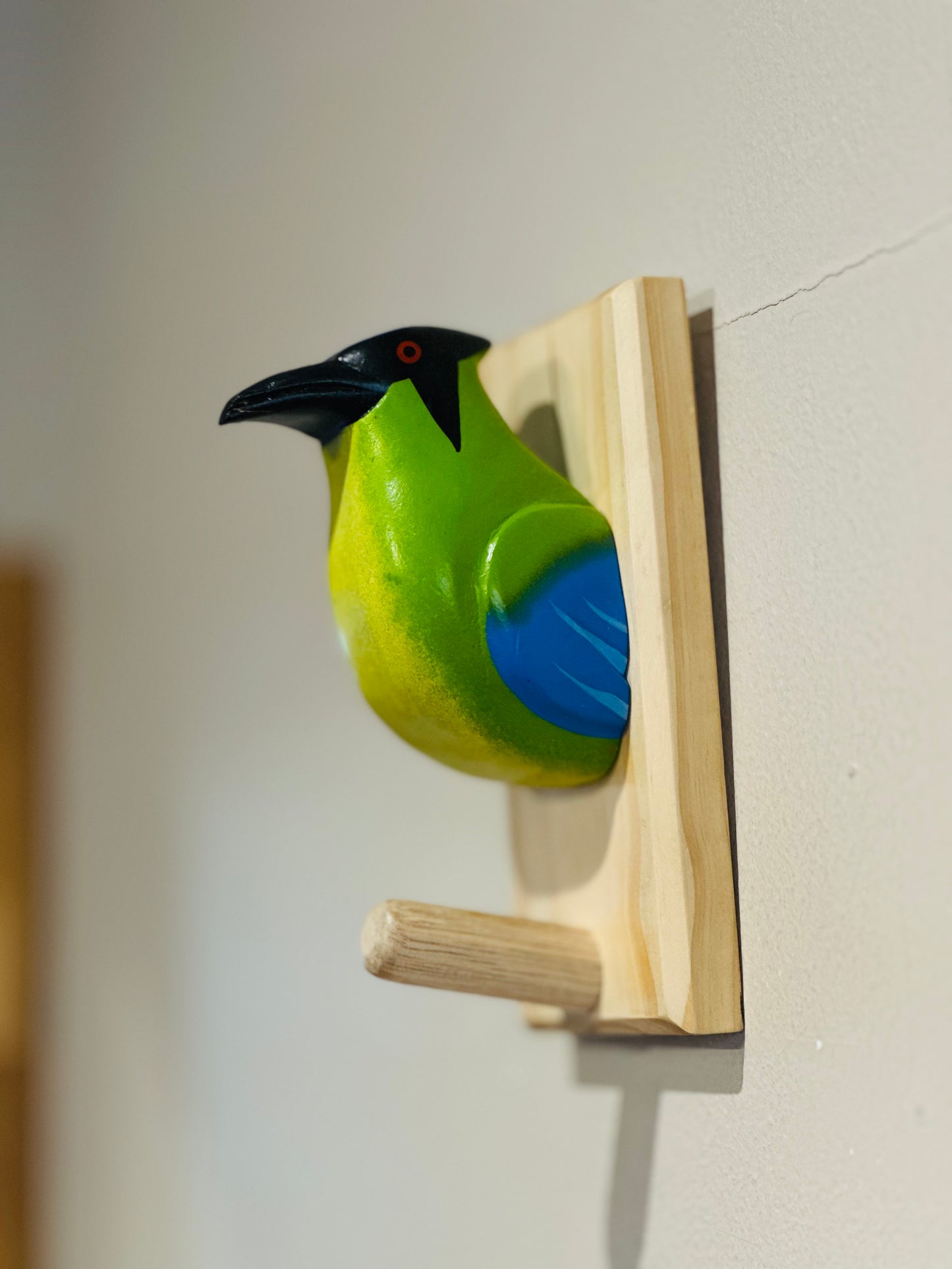 Perchero pájaros