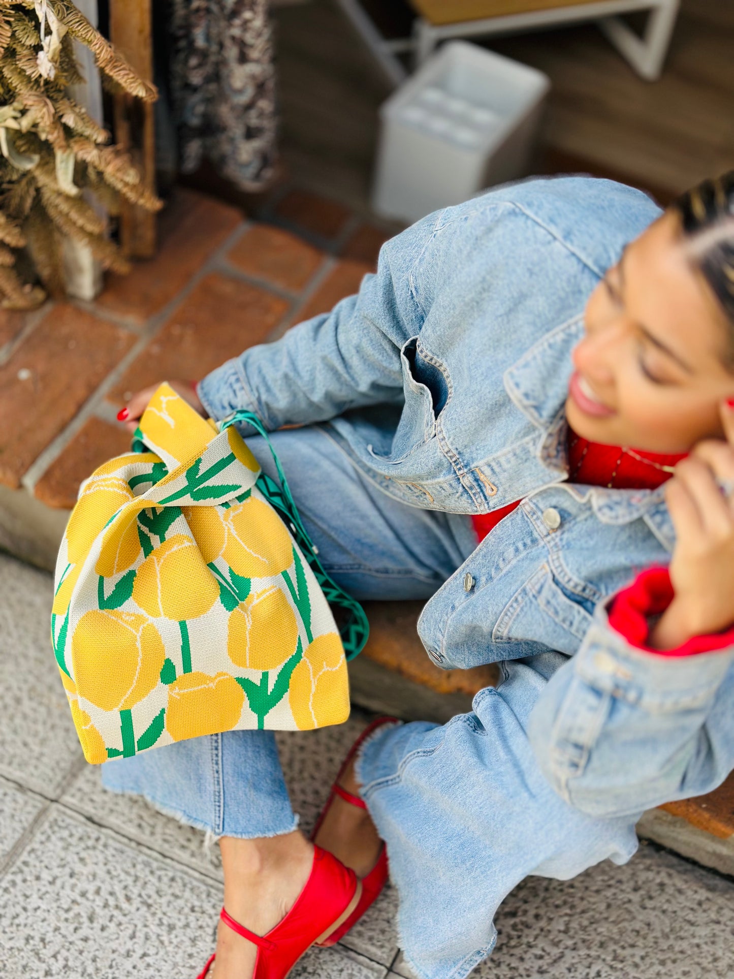 Bolso Summer tulipán amarillo