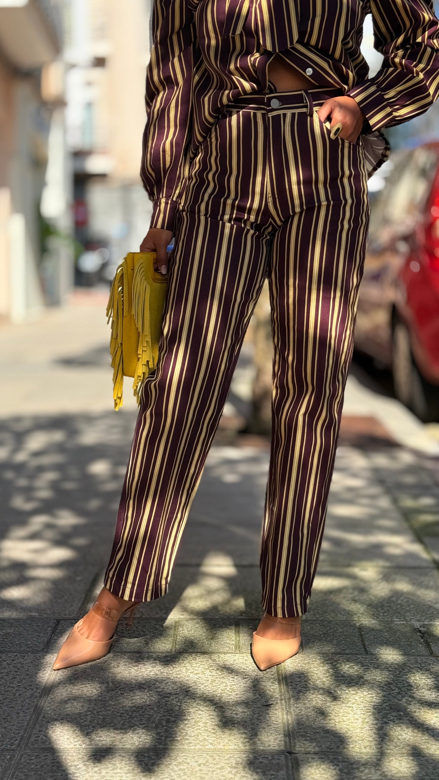 Pantalón rayas