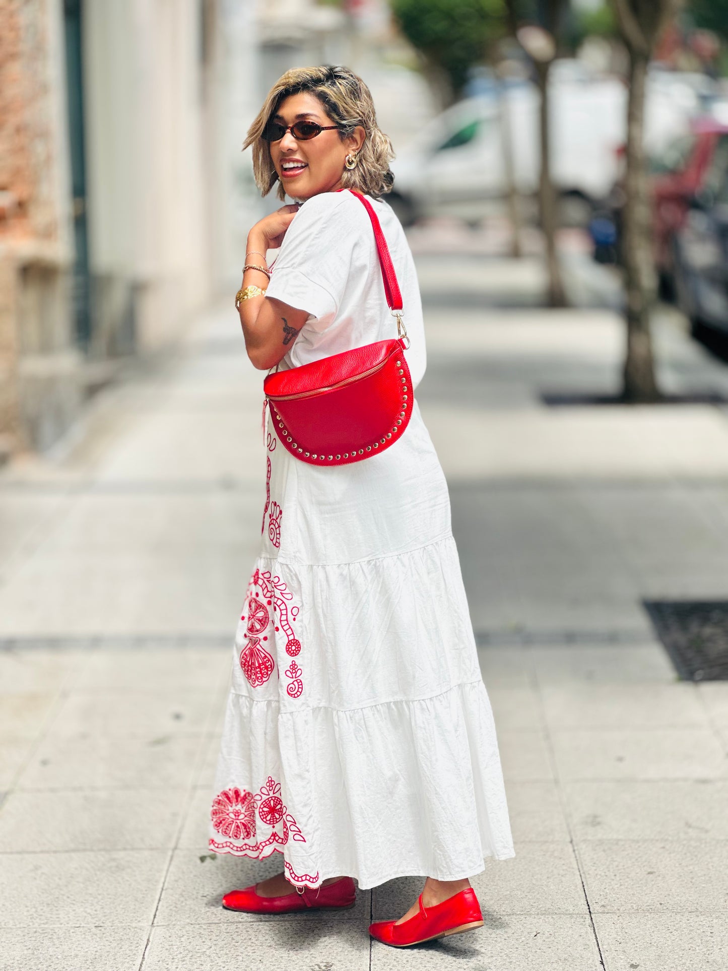 Riñonera bolso piel