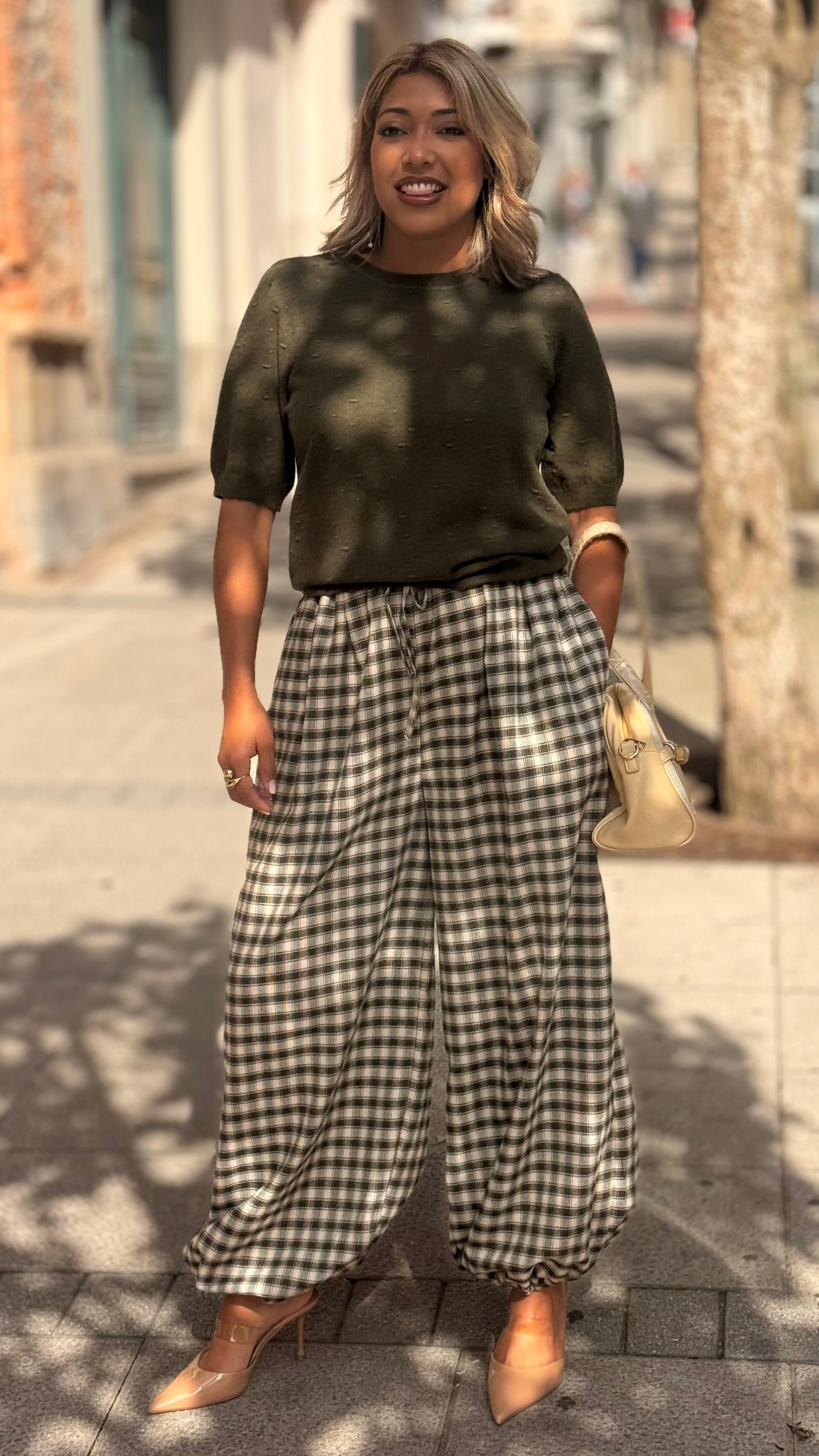 Pantalón bombacho