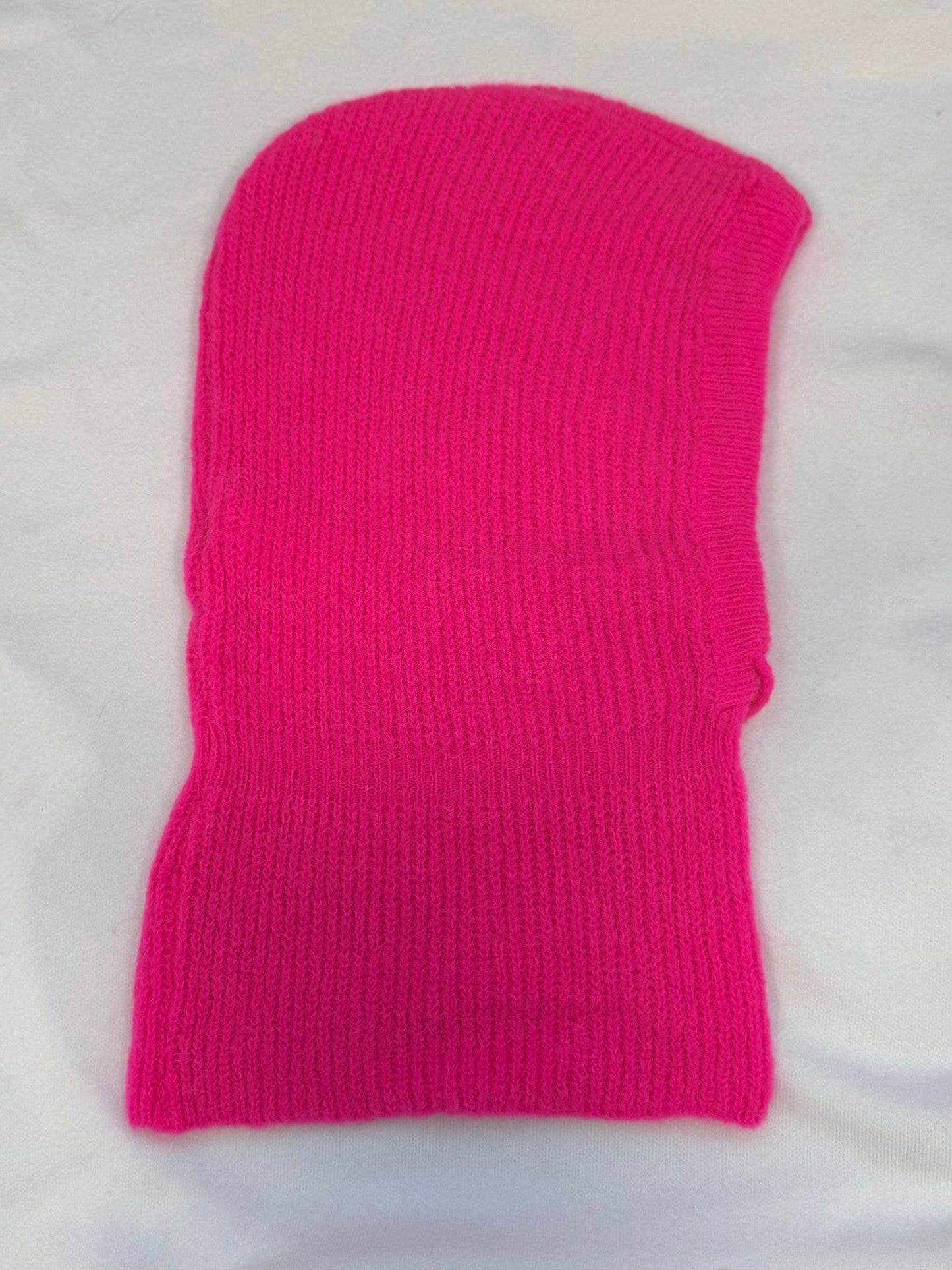 Balaclava en baby alpaca 7710: Fuchsia