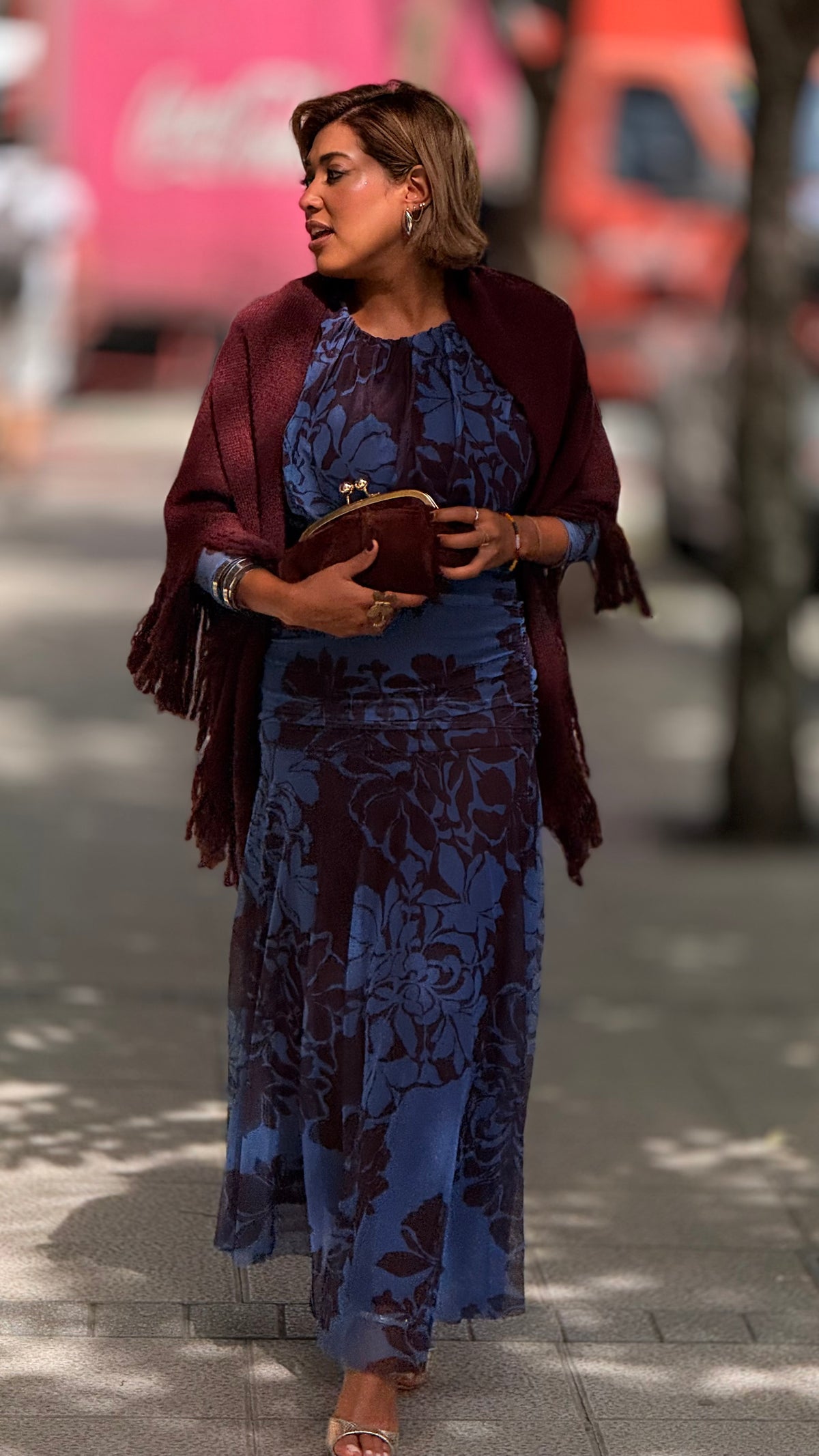 Vestido Sabela azul