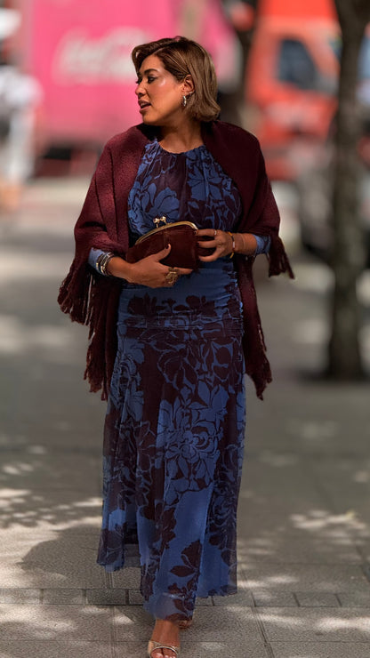 Vestido Sabela azul