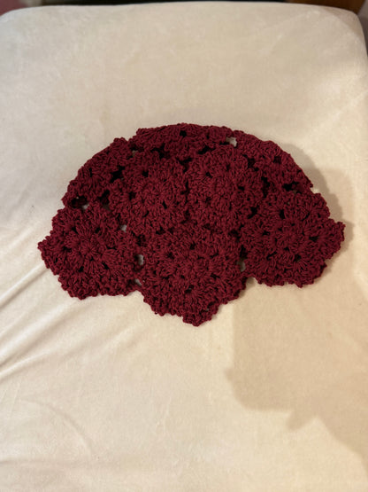 Casquete croché artesanal