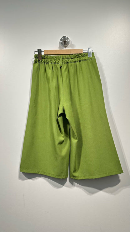 Bermudas cortas drapeadas cintura elástica: Terracota / TÚ