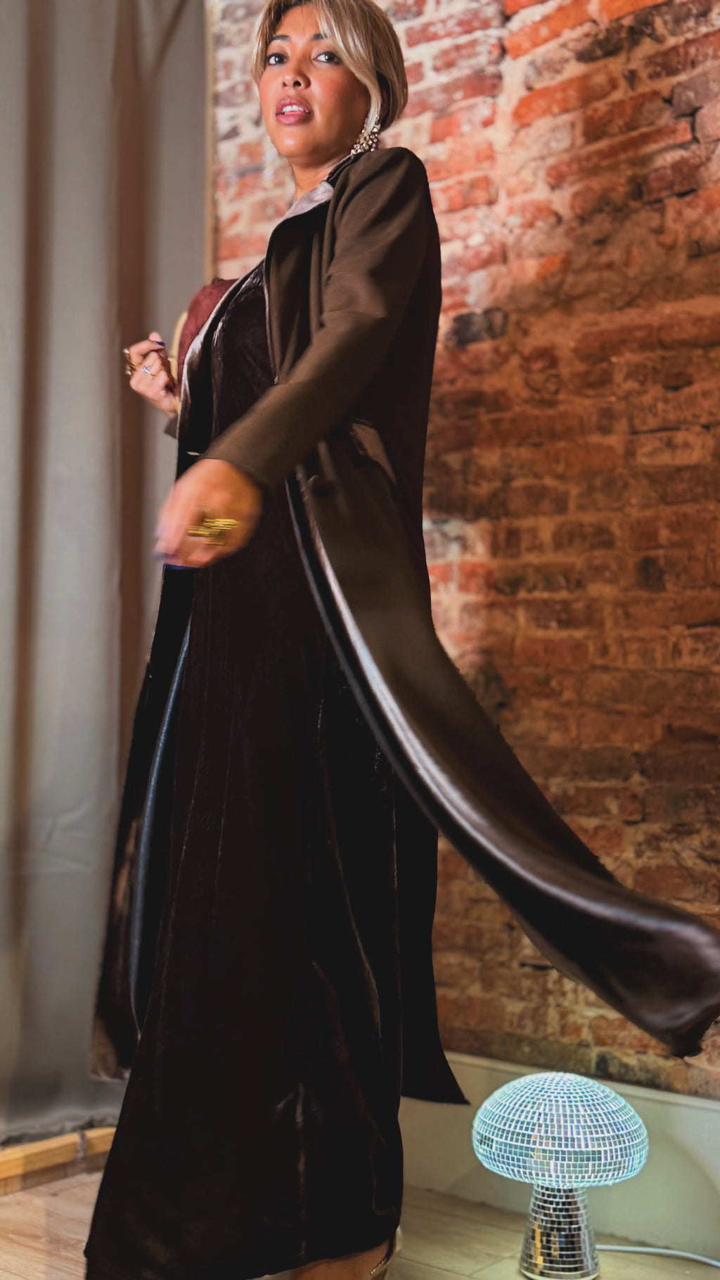 Abrigo detalle Velvet