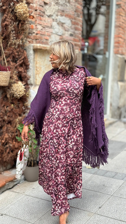 Vestido Colonia buganvilla