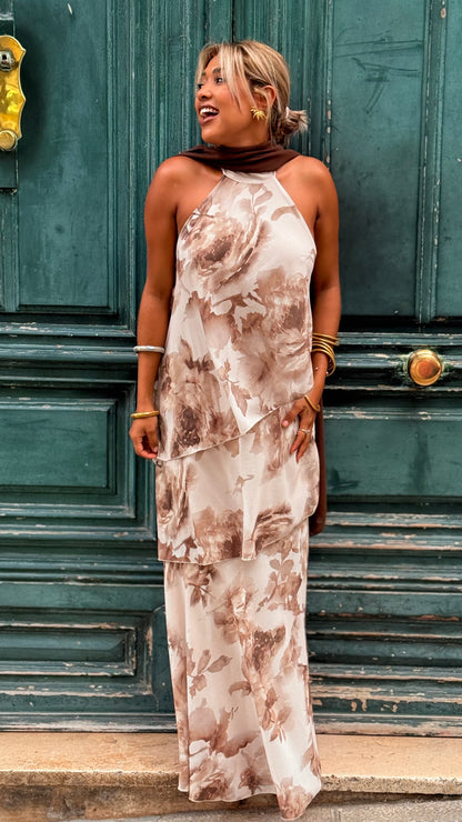 Vestido Santino Beige