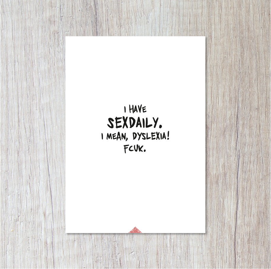 Tengo sexo diariamente.