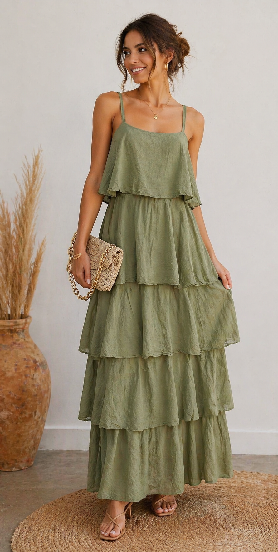 Vestido Elvisse verde