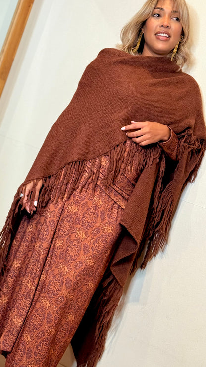 Poncho lana Teja