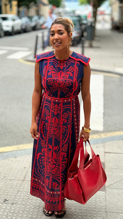 Vestido Tanna rojo