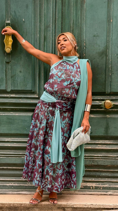 Vestido Paris Verde agua