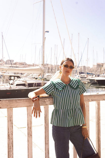 Camisa Nissia: Verde