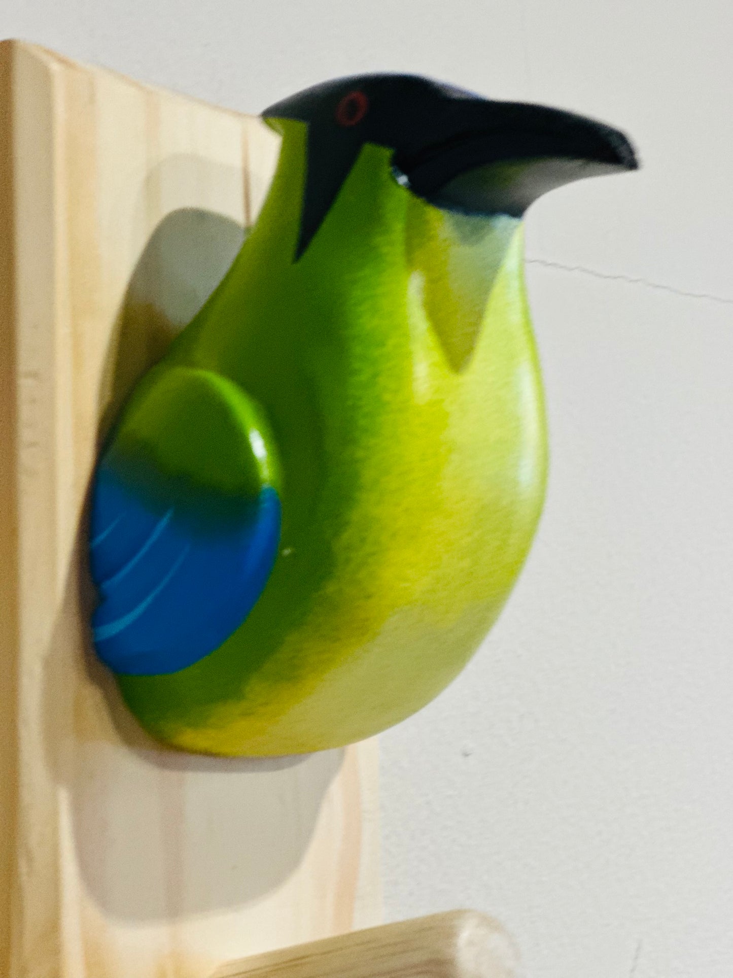 Perchero pájaros