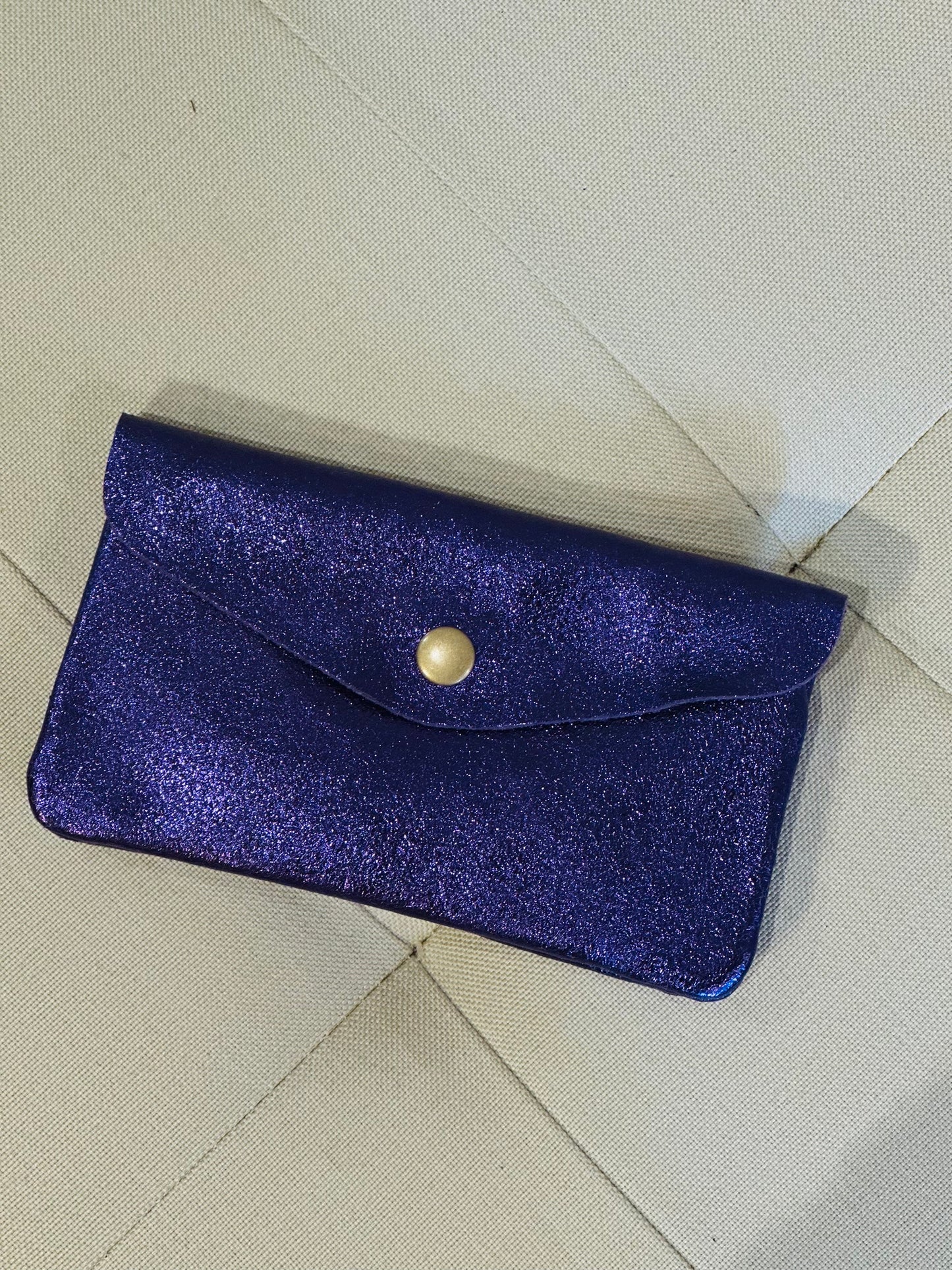 Cartera Gliter piel