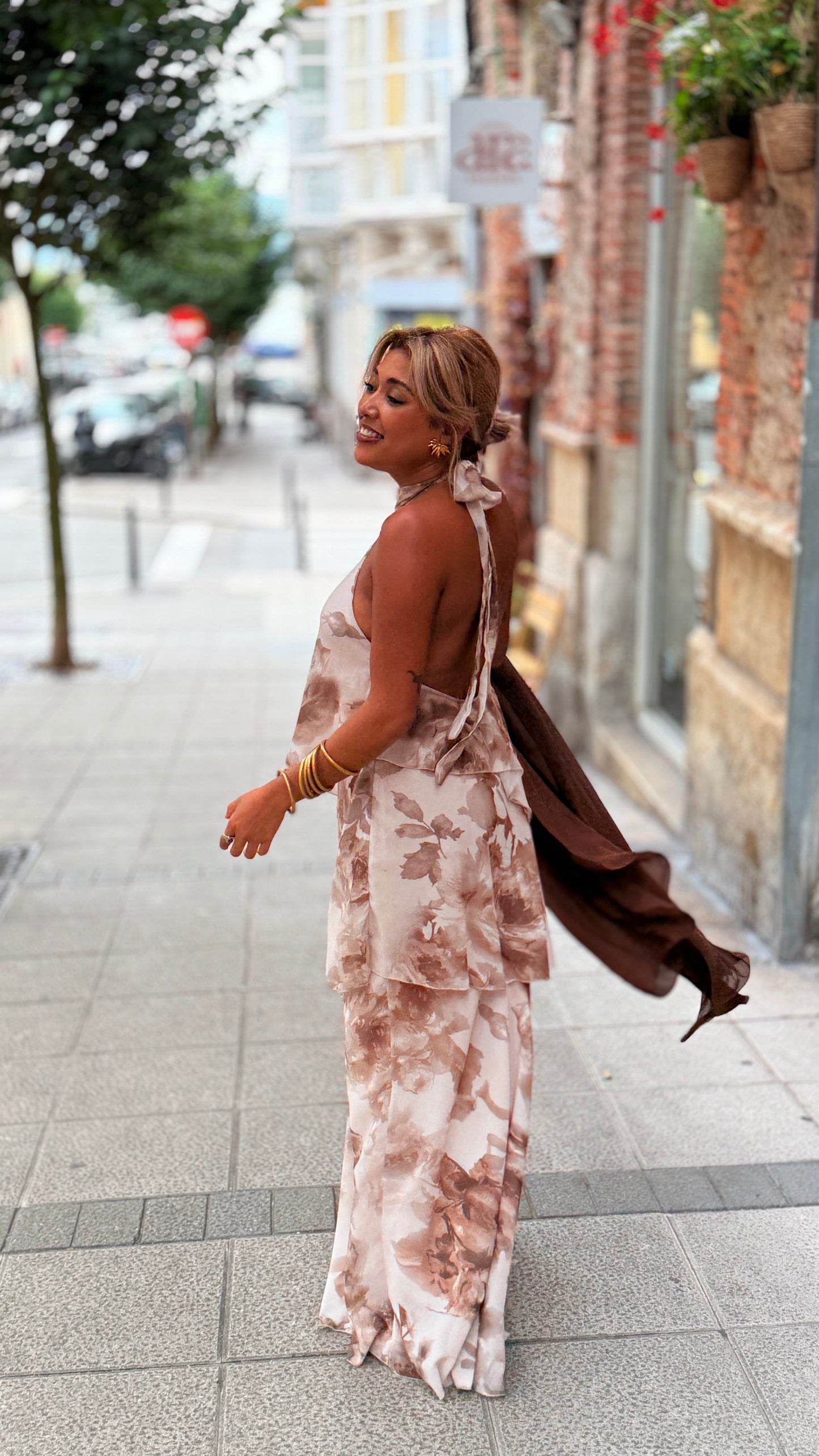 Vestido Santino Beige