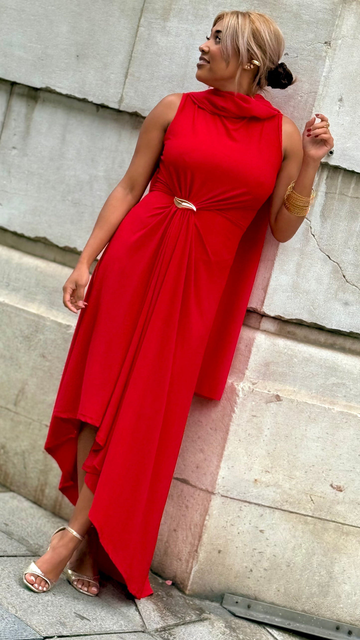 Vestido Maui rojo