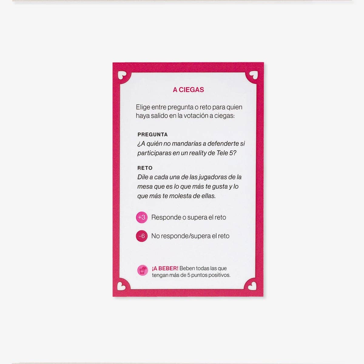 Juego "Amigas borrachas pero buenas muchachas"