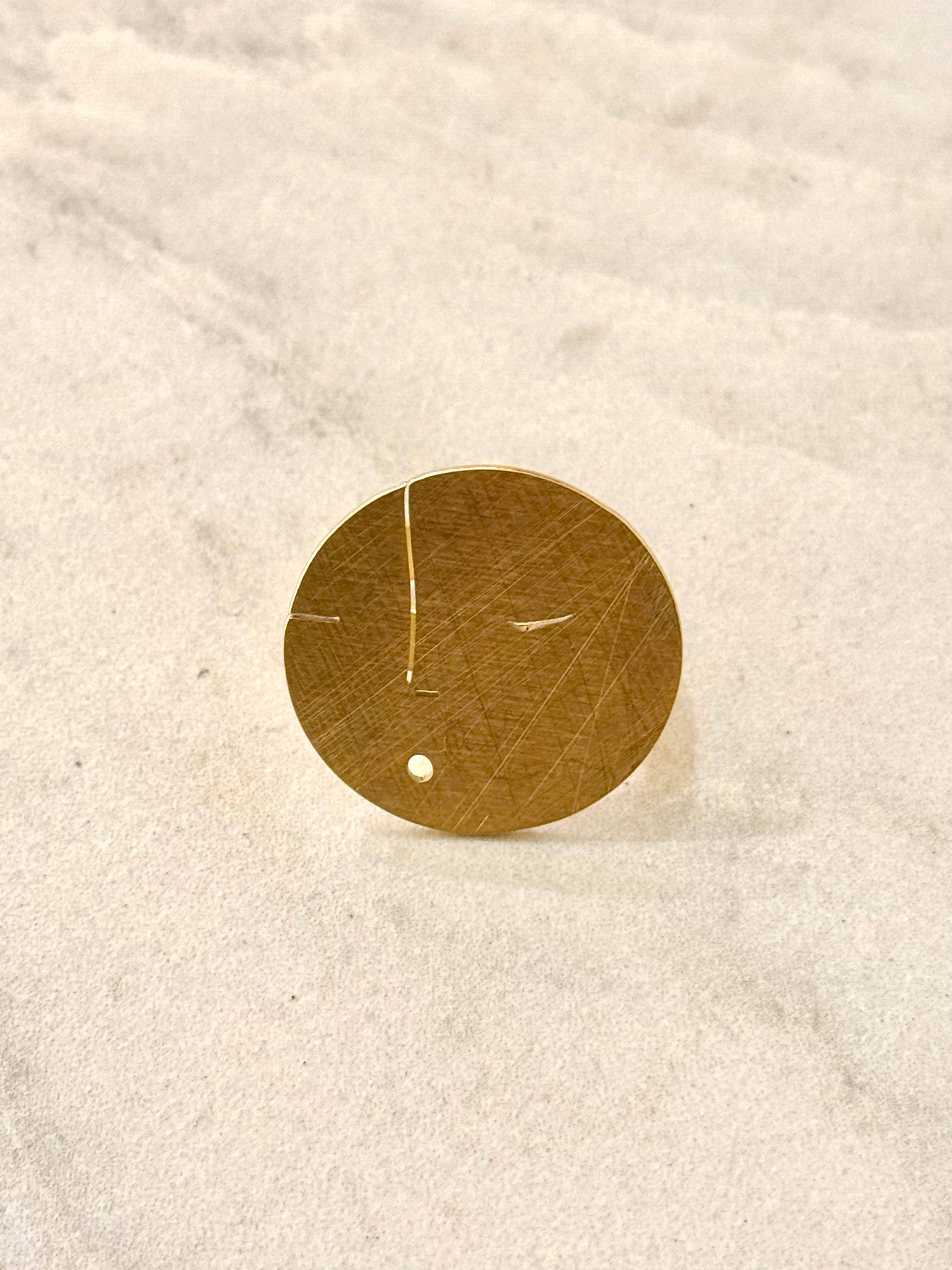 Anillo de Acero Inoxidable Somnoliento