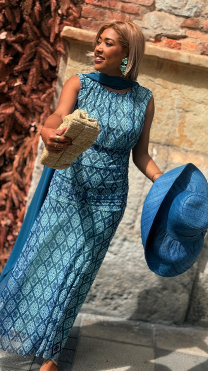 Vestido Emma azul