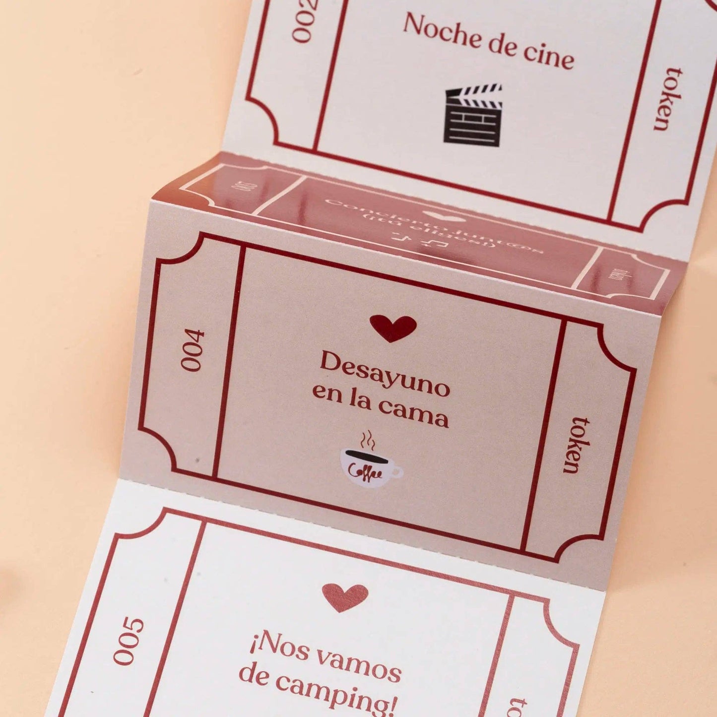 Vales para parejas "Mi persona favorita"