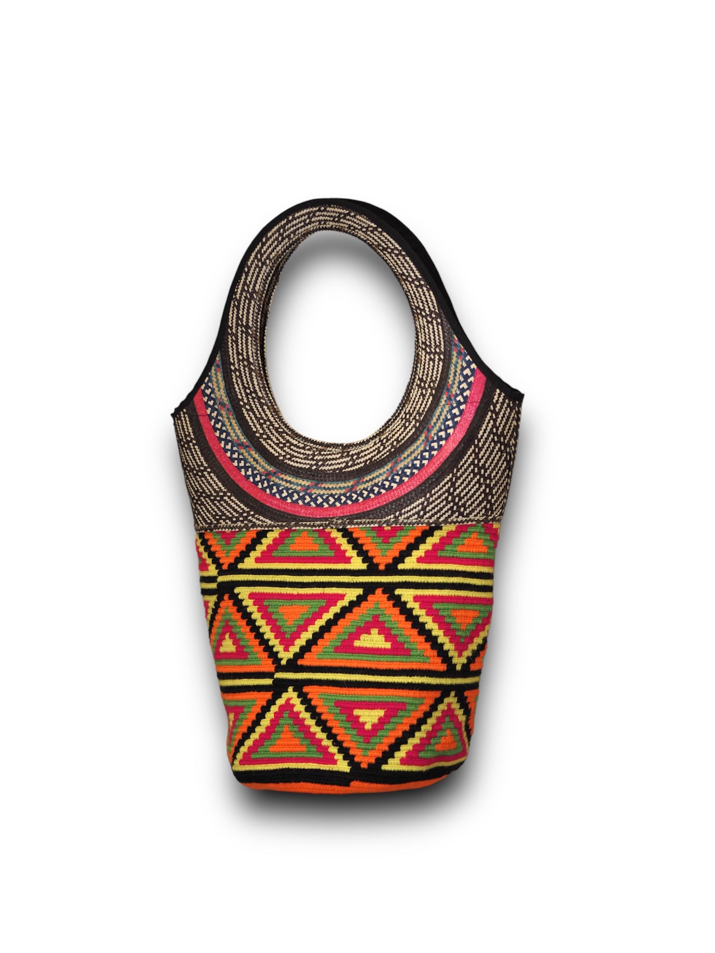 Bolso Wayuu caña flecha