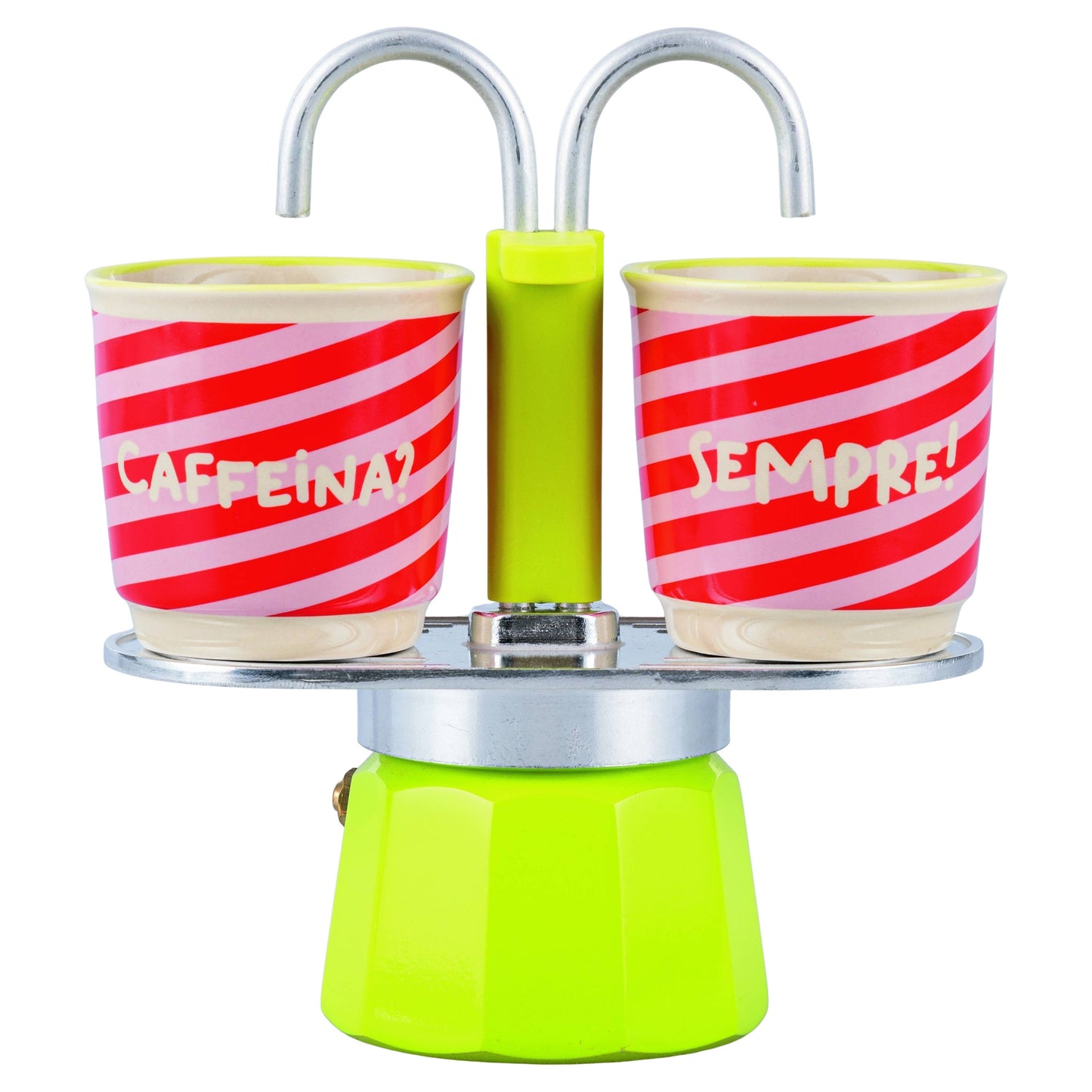 SET CAFETERA MORE AMOR + 2 TAZAS