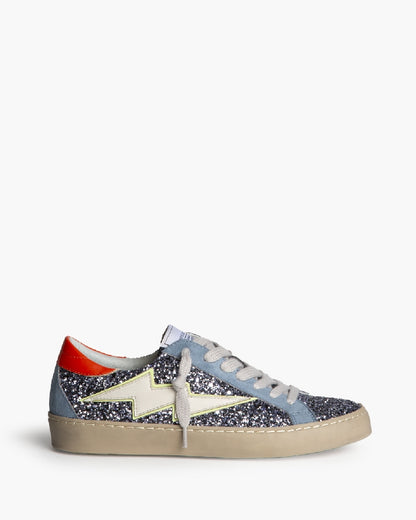 Deportiva Glitter azul