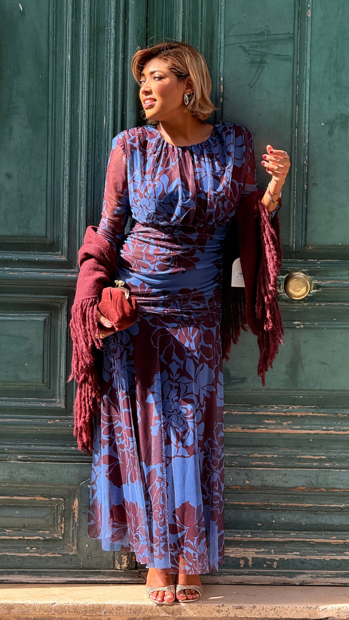 Vestido Sabela azul