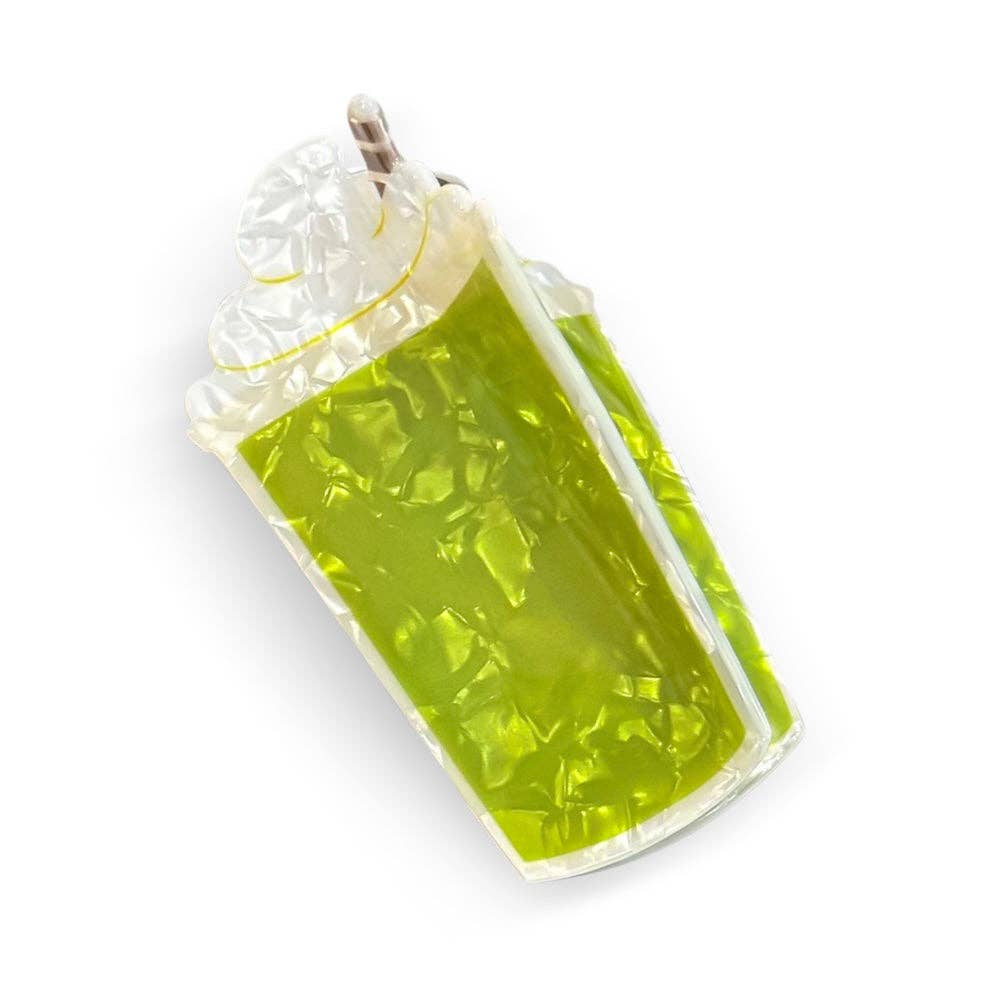 Pinza para el pelo Matcha