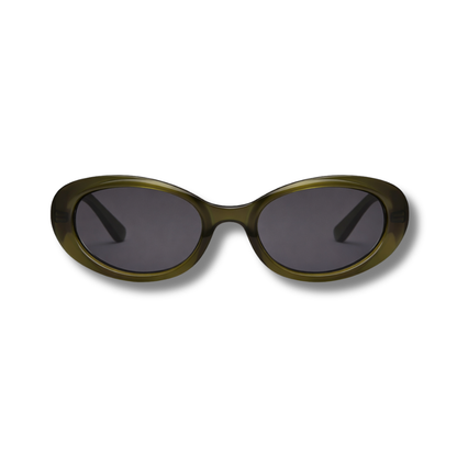 Hayek Olive.  Gafas de sol de Acetato
