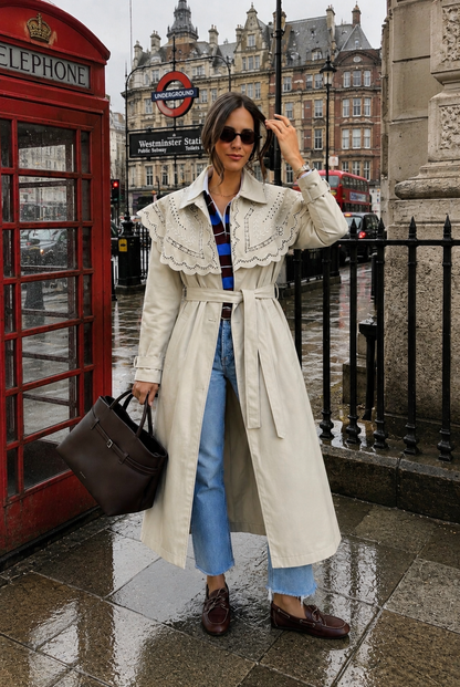 Gabardina Oxford