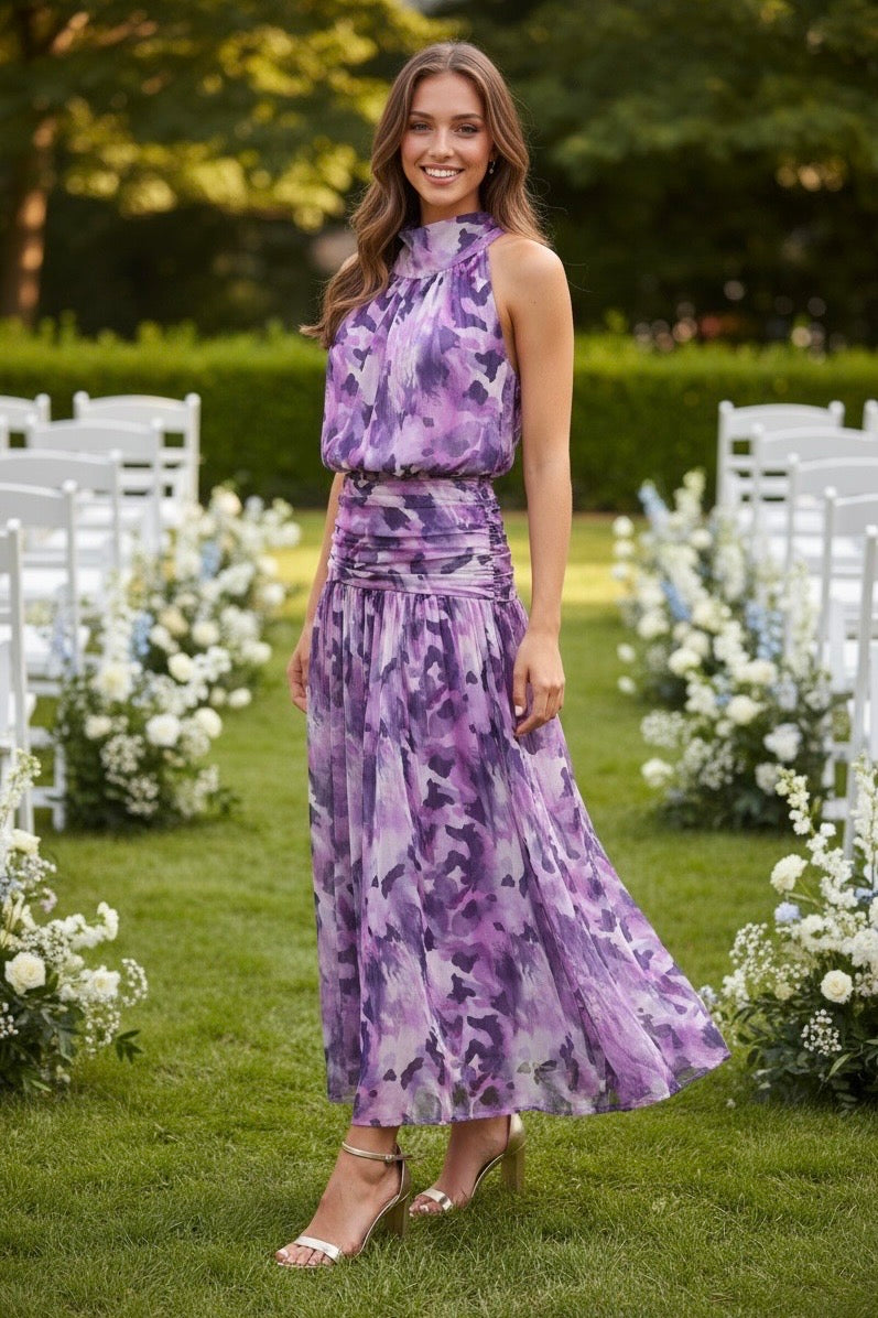 Vestido lavanda