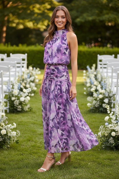 Vestido lavanda