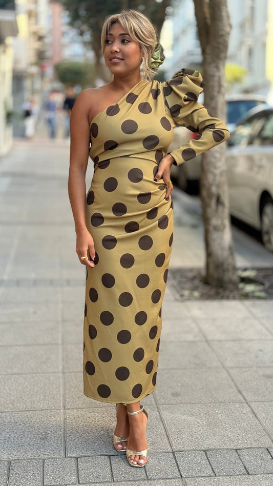 Vestido Clohe Topos