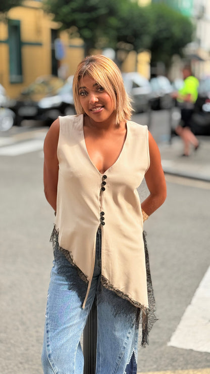Top Antonella Beige