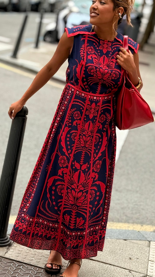 Vestido Tanna rojo