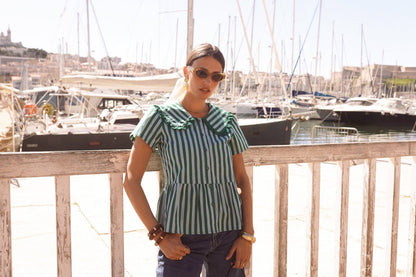 Camisa Nissia: Verde