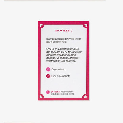 Juego "Amigas borrachas pero buenas muchachas"