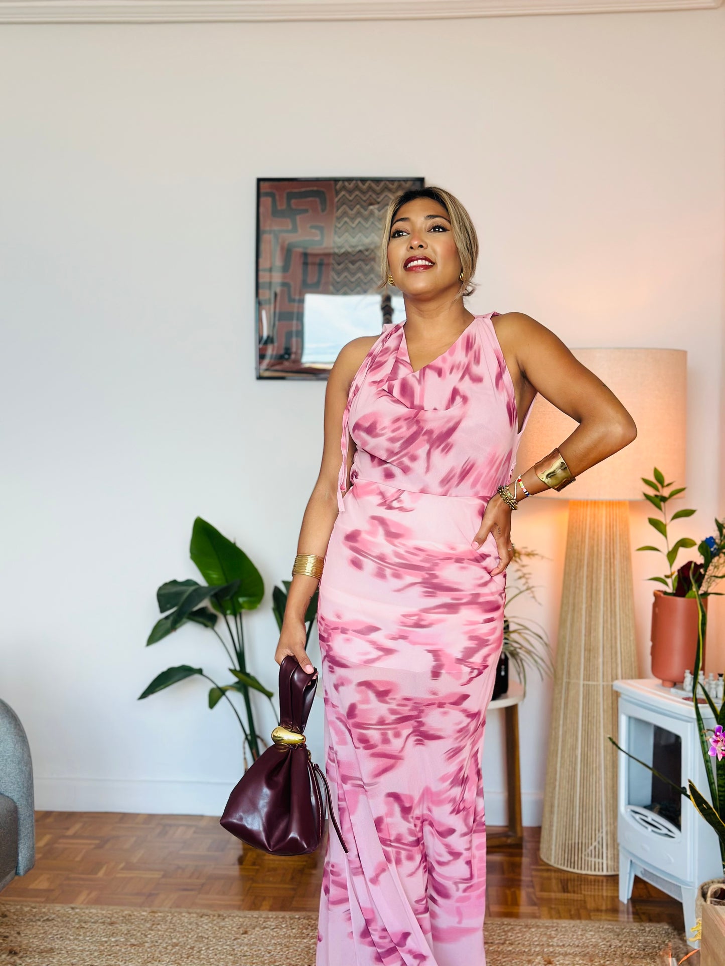 Vestido Mila rosa