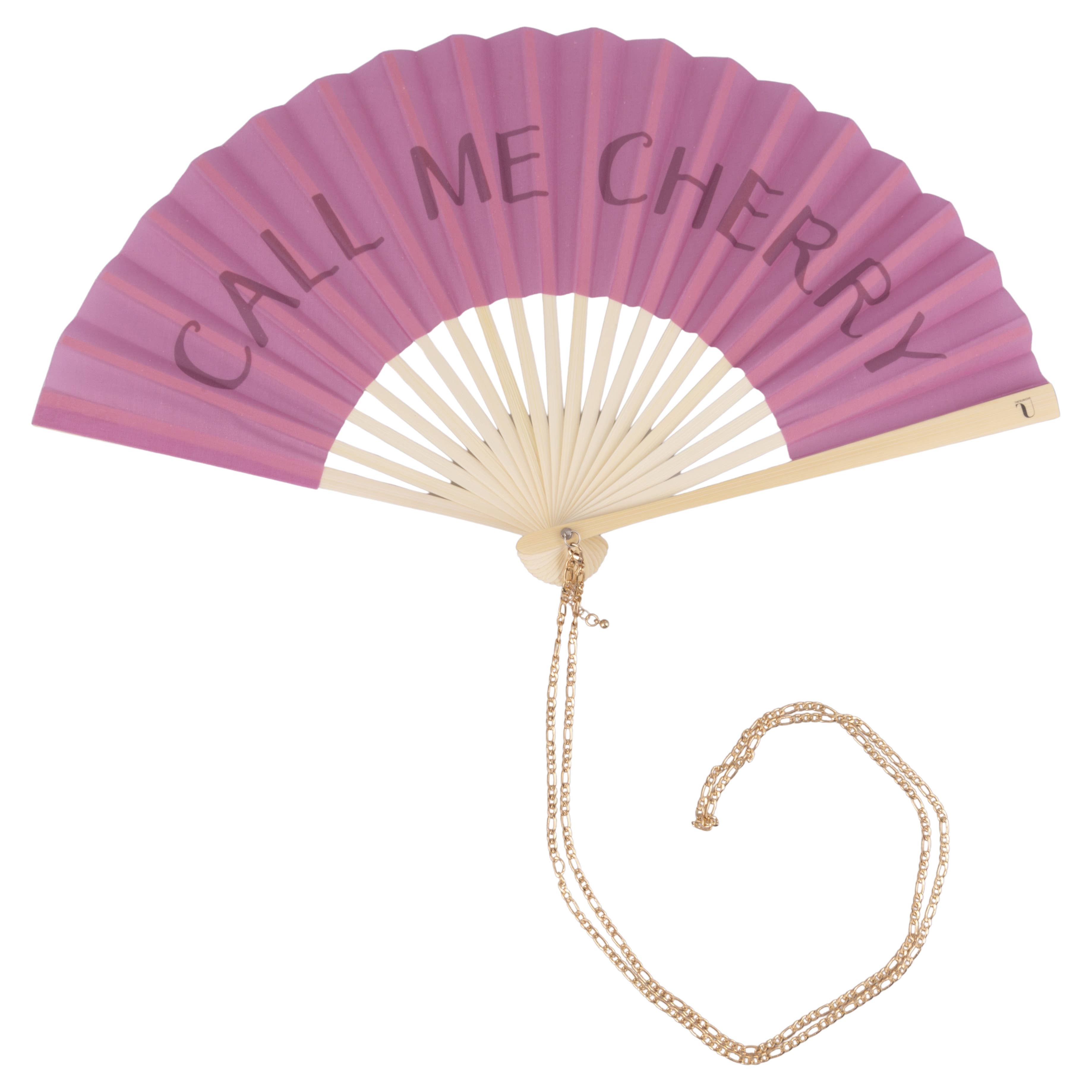 ABANICO CALL ME CHERRY / CORDÓN