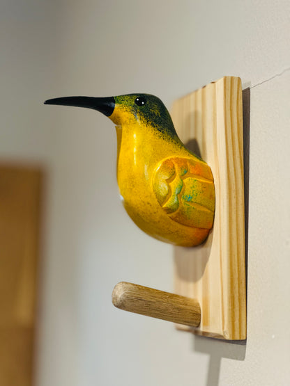 Perchero pájaros
