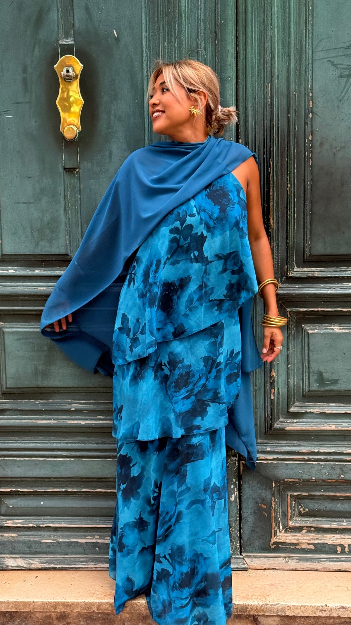 Vestido Santino Azul