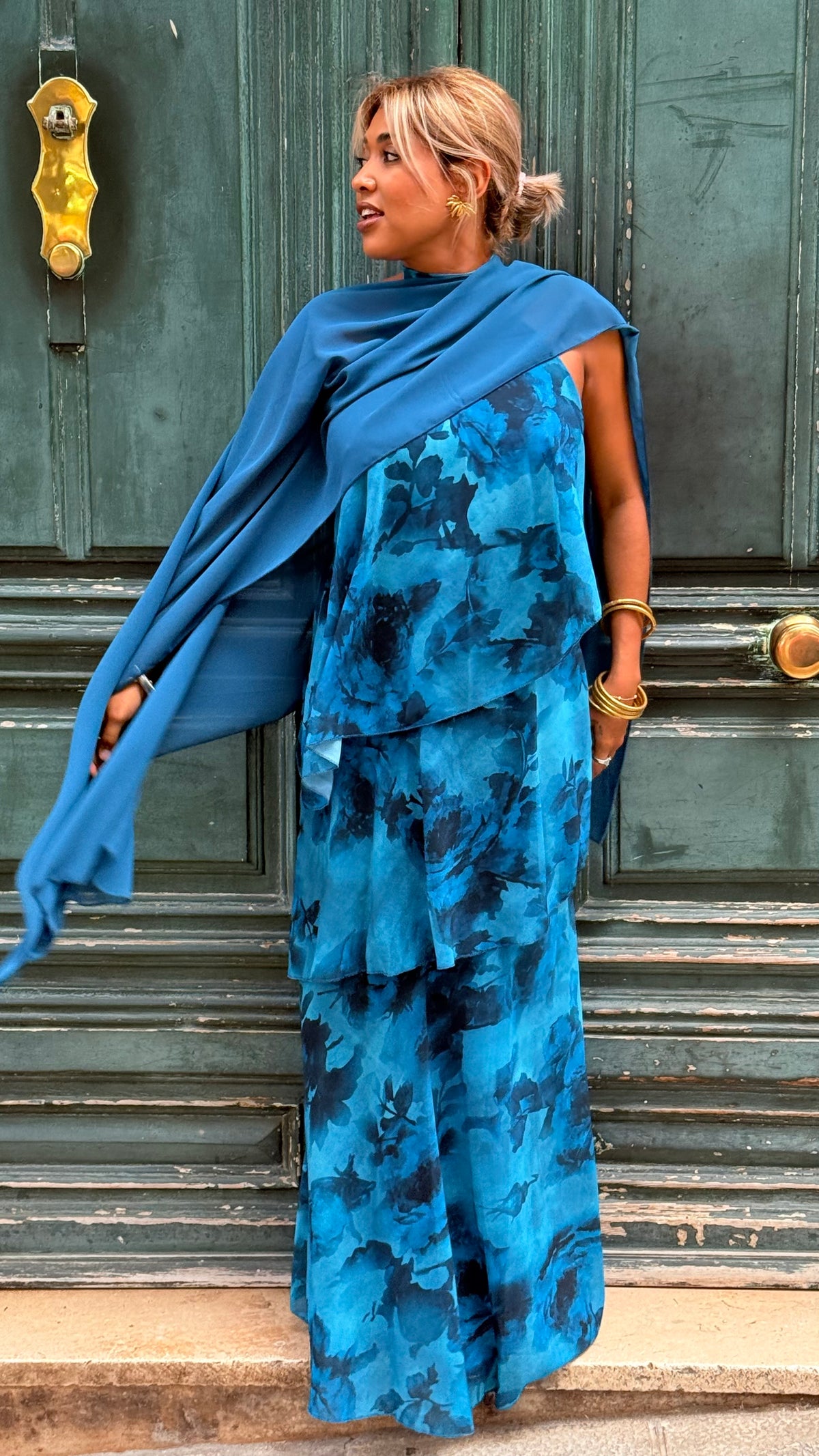 Vestido Santino Azul