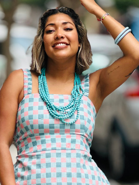 Collar turquesa